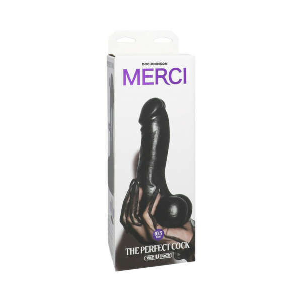 Merci Perfect Cock 10.5 w/RemVacULock Bk