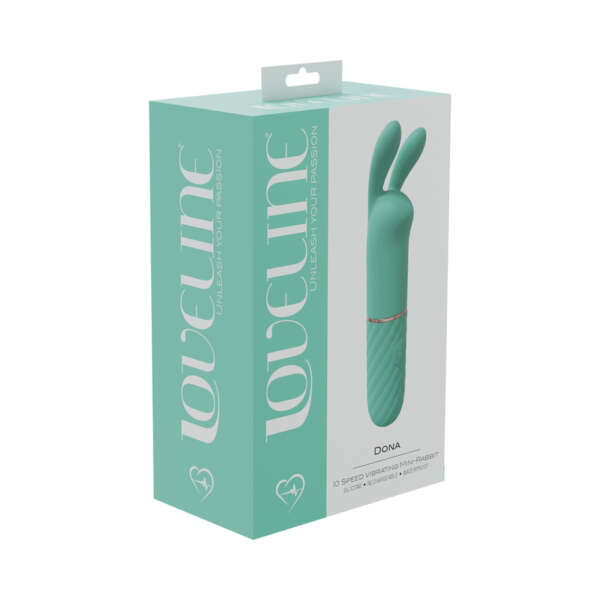 LoveLine Dona Vibrating MiniRabbit Green
