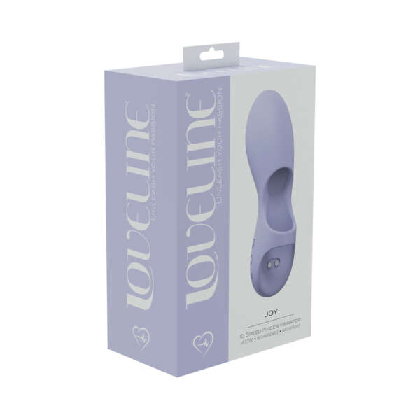 LoveLine Joy 10 Speed Finger Vibe Lavend