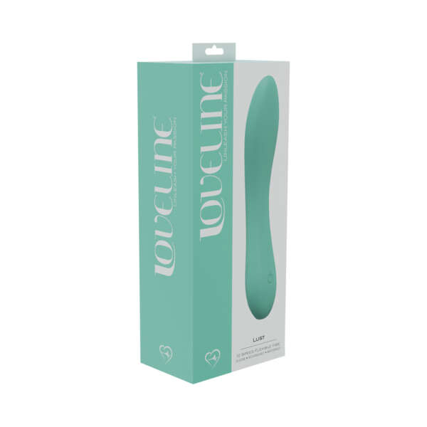 LoveLine Lust 10 Speed Flexible Vibe Grn