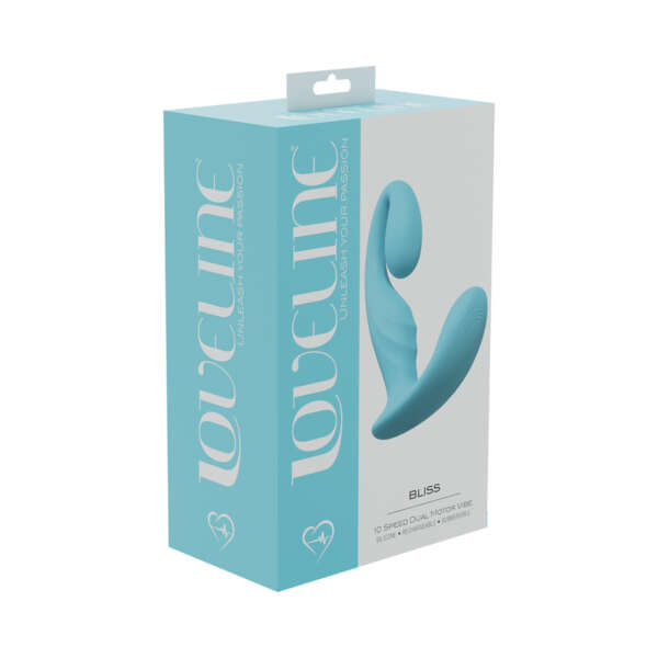 LoveLine Bliss Dual Motor Vibe Blue