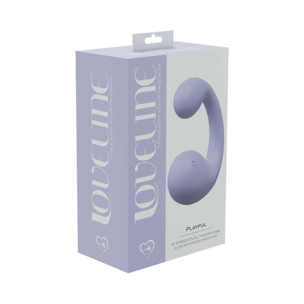 LoveLine Playful Dual Motor Vibe Lavend