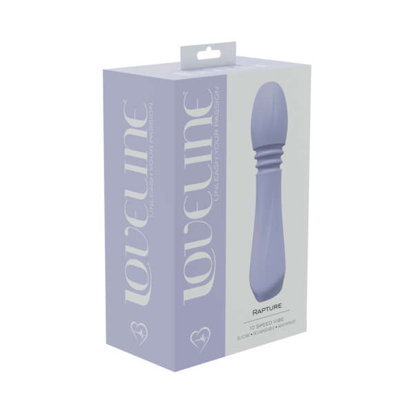 LoveLine Rapture 10 Speed Vibe Lavender