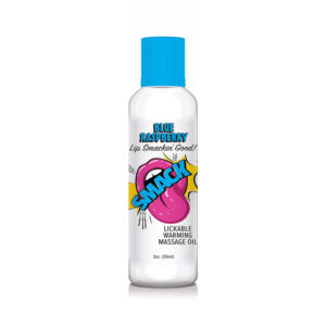 Smack Lickable Massage Oil BlueRasp 2oz