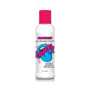 Smack Lickable Massage Oil Strawberr 2oz