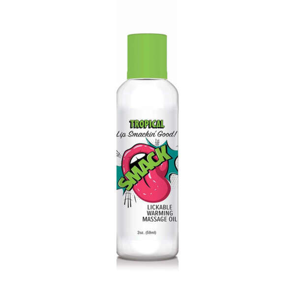 Smack Lickable Massage Oil Tropical 2oz