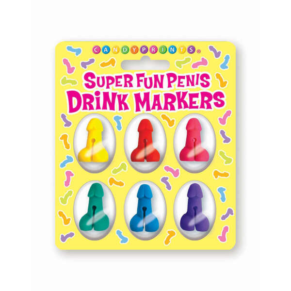 Super Fun Cocktail Markers 6pc Set
