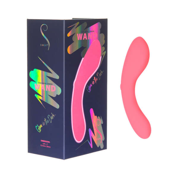 Swan The Mini Swan Wand GITD Pink
