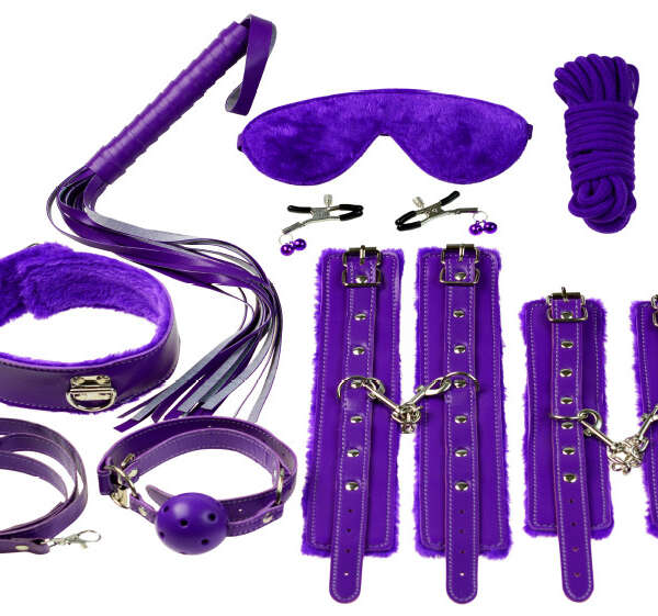 Everything Bondage 12pc Kit - Purple