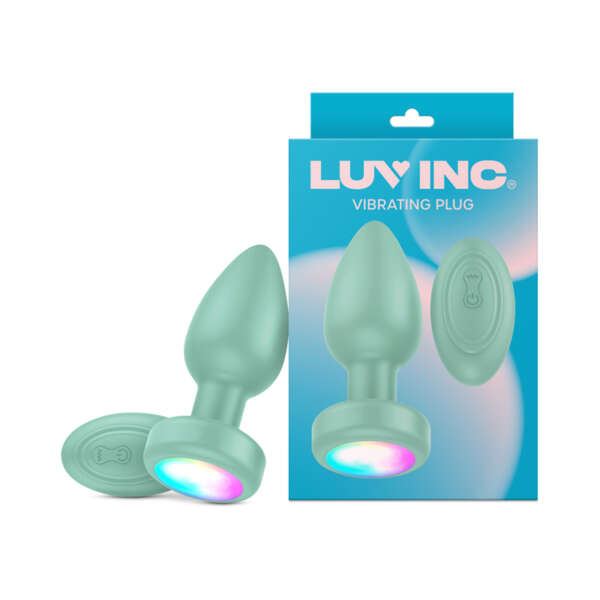 Luv Inc Pr17: Vibrating Plug W/Remote Gr