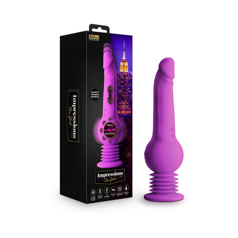 Impressions New York Gyroquake Dildo Pur