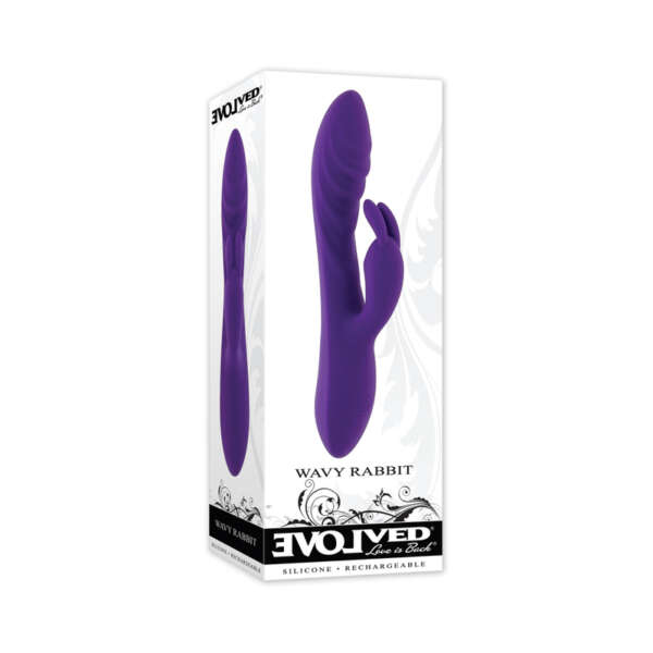 Evolved Wavy Rabbit Recharg Dual Stim Pu