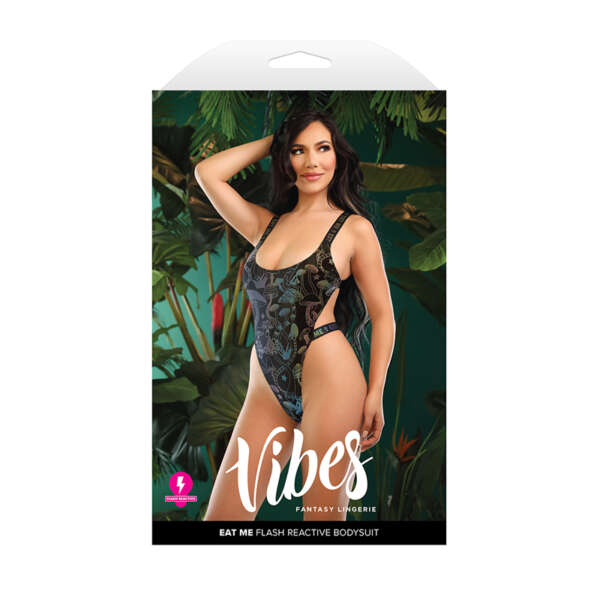 FL Vibes Eat Me UV Mushroom Bodysuit ML