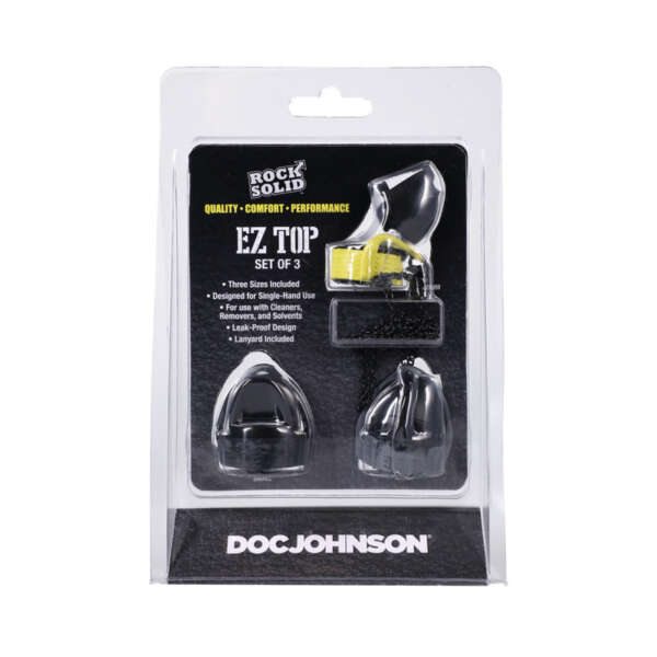 Rock Solid EZ Top Set of 3 Bk,Ye,Gy