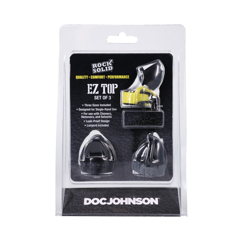 Rock Solid EZ Top Set of 3 Bk,Ye,Gy