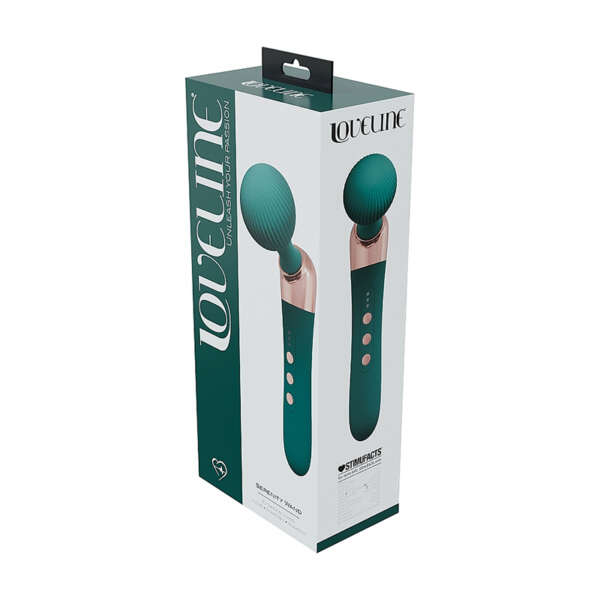 LoveLine Serenity Wand Sili Rech Green