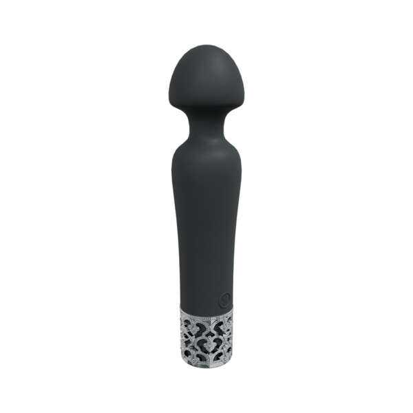 Royal Gems Scepter Sili Recharg Vibr Blk