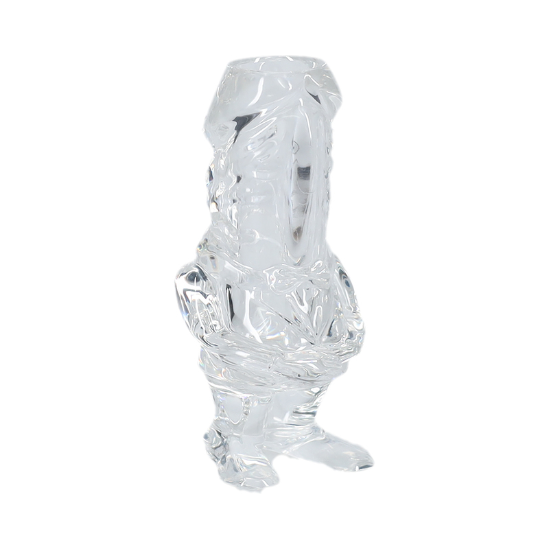 The Dickheads Groom Tall Shot Glass Clr