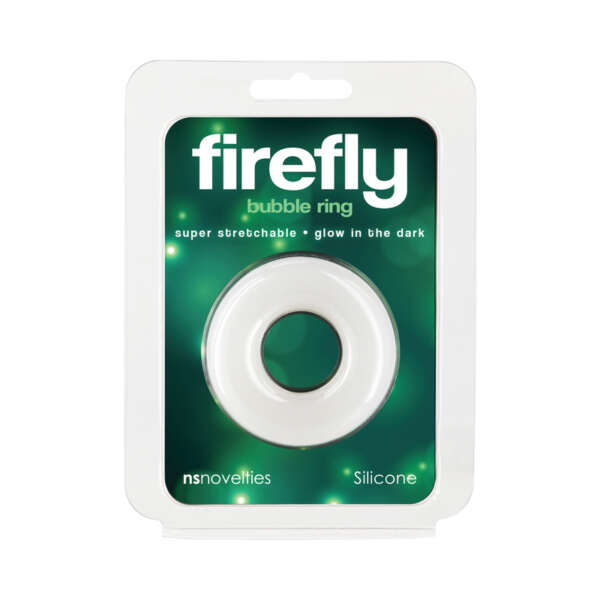 Firefly Bubble Ring Medium White