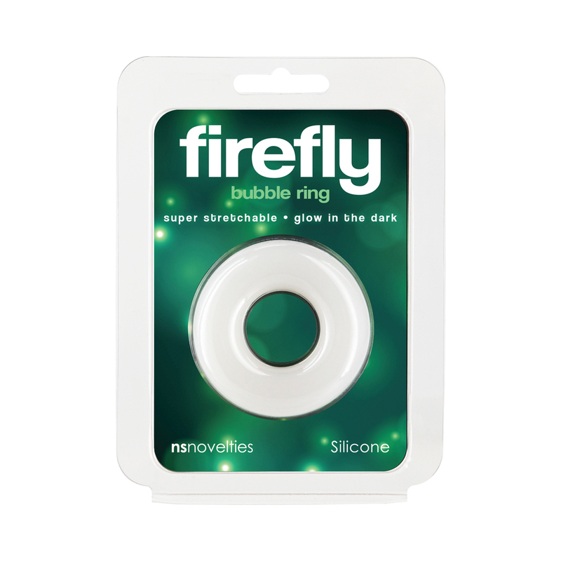 Firefly Bubble Ring Medium White