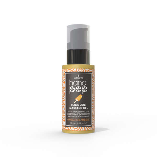 Handipop Edible Massage Gel Orange 2oz