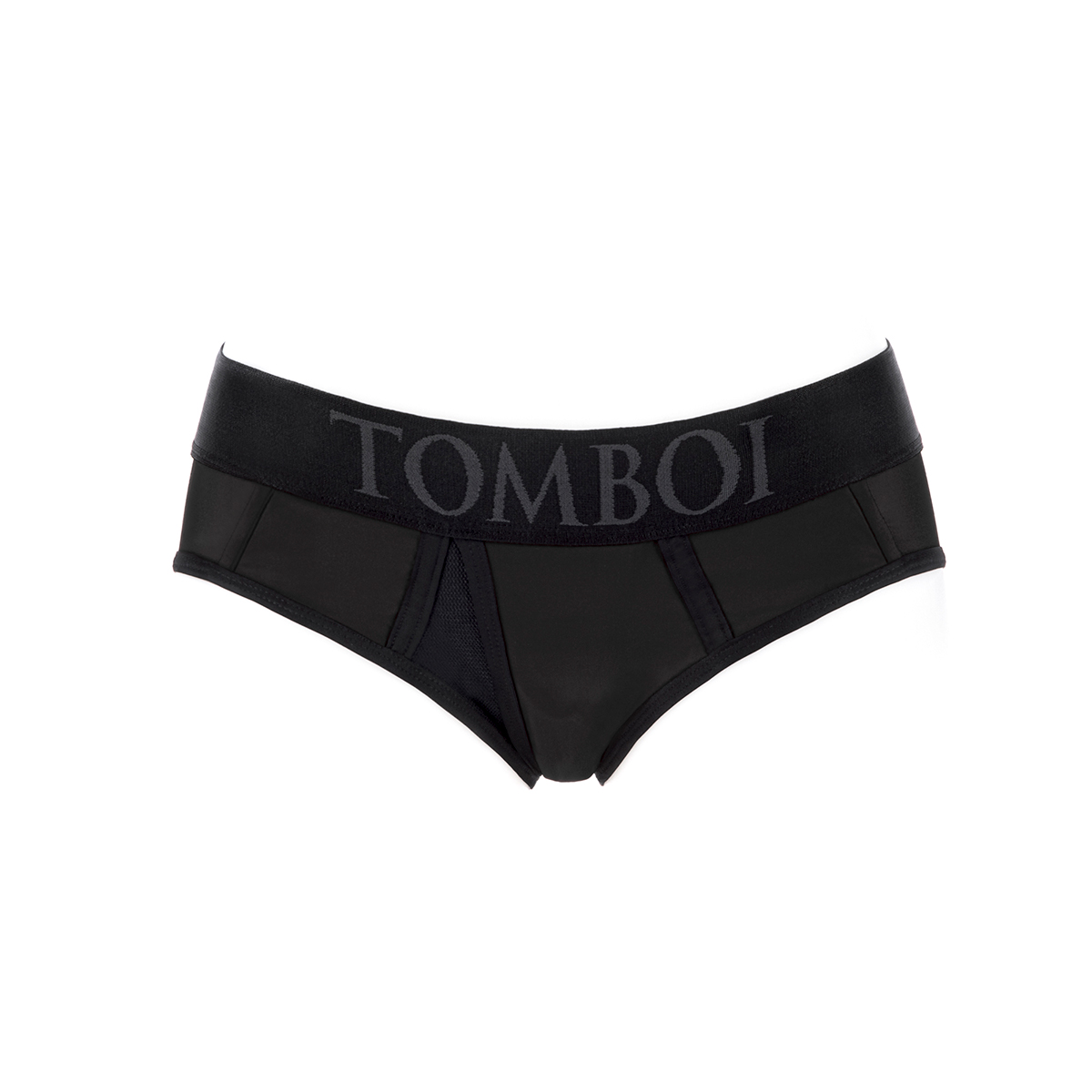 SpareParts Tomboi Cover Brief Nylon Bk L