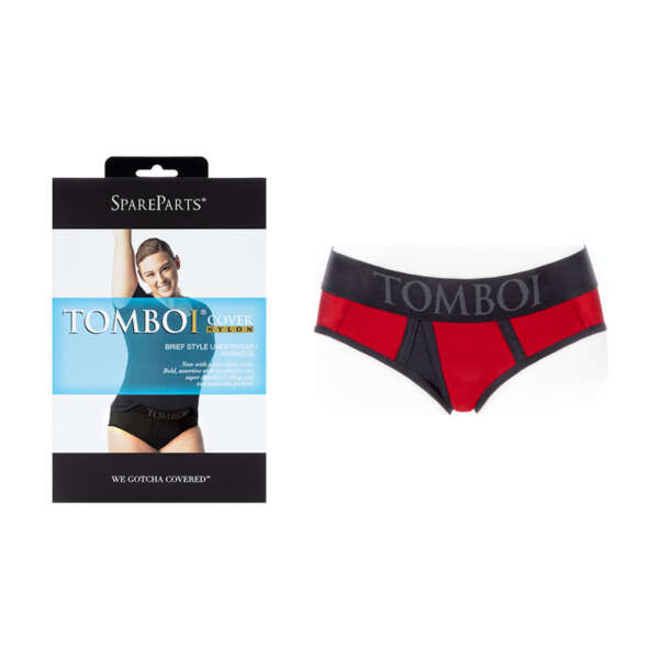 SpareParts Tomboi Cover Brief Nyl Rd 3XL