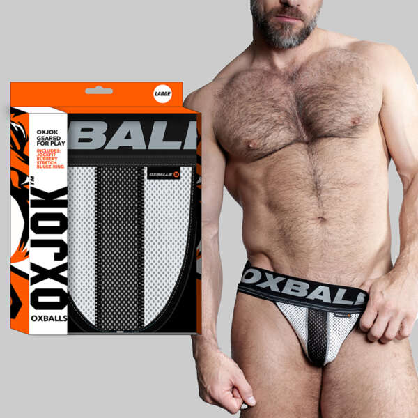 Oxballs Airmesh Upthrust Jock White L