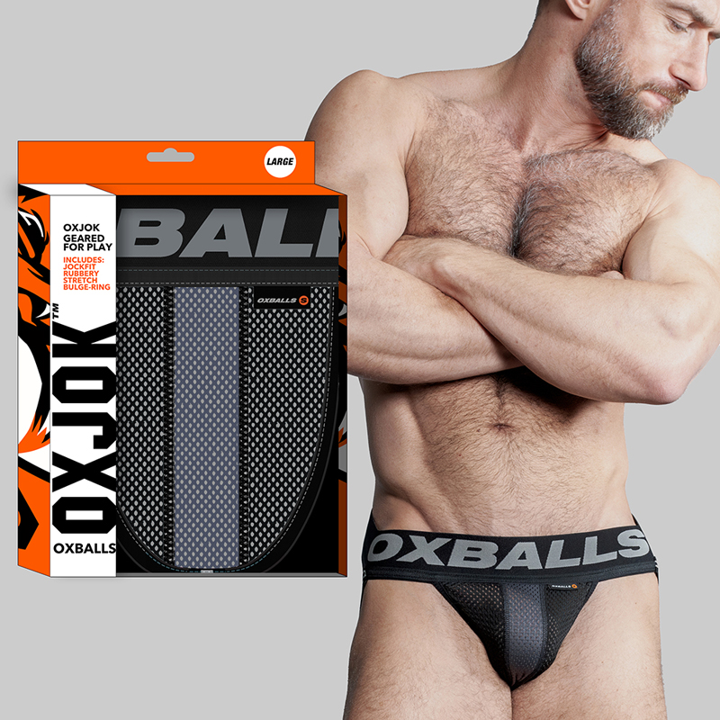Oxballs Airmesh Upthrust Jock Black M