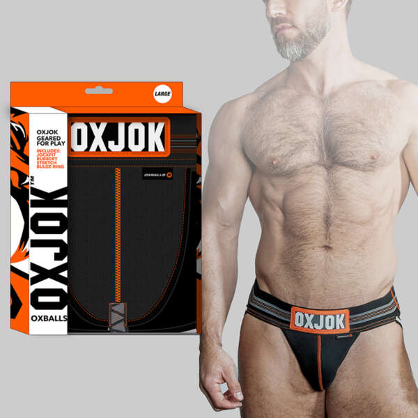 Oxballs Slingjock Upthrust Jock Black S