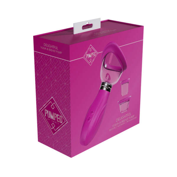 Pumped Delightful AutoVulvBreastPump Pnk
