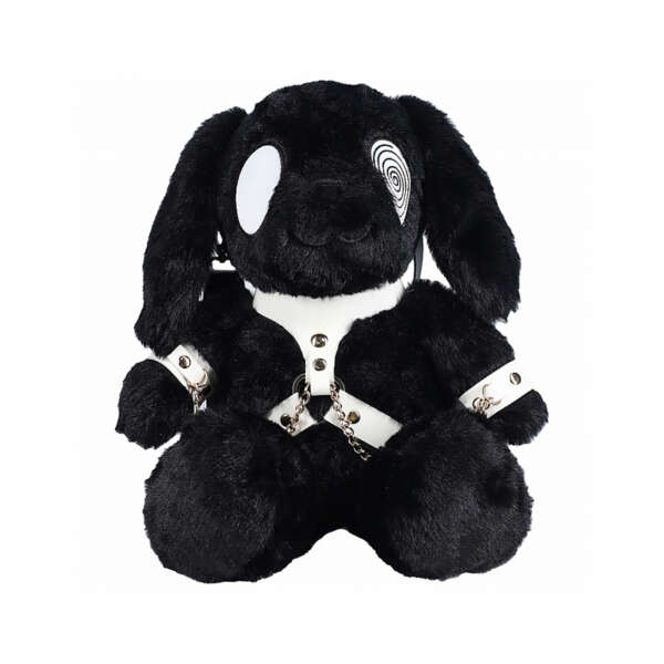 Shots Bunny Backpack Circle Eye Lrg Blk