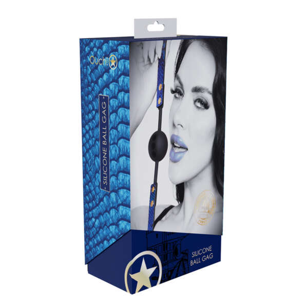 Ouch Florence Collection SiliBallGag Blu