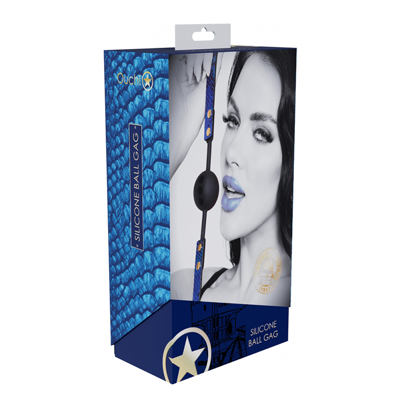 Ouch Florence Collection SiliBallGag Blu