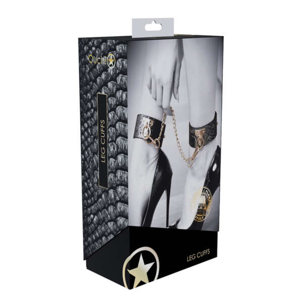 Ouch Florence Collection Leg Cuffs Black