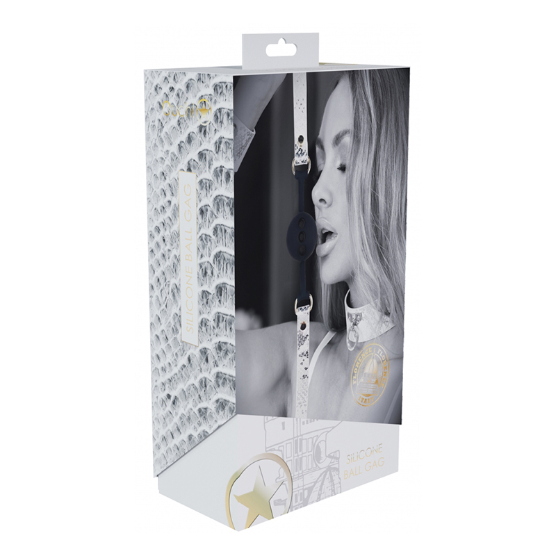 Ouch Florence Collection SiliBallGag Wht