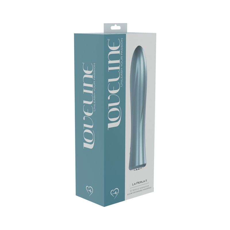 LoveLine La Perla II Rech Sili Vib Blue