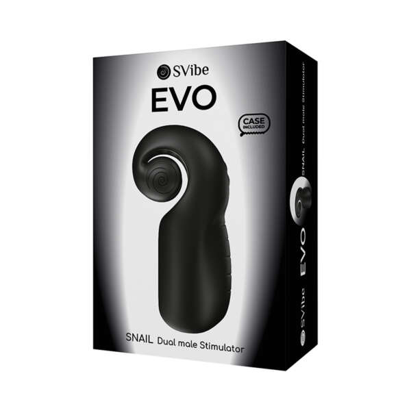 SVibe Snail Evo Rech Masturbator Black