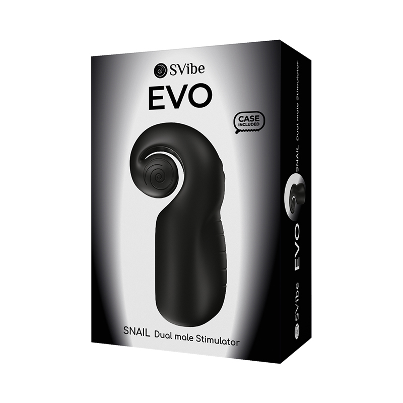 SVibe Snail Evo Rech Masturbator Black
