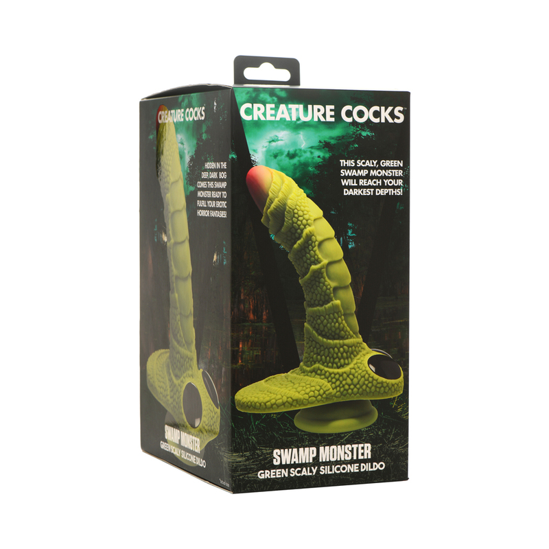 Creature Cocks Swamp Monster Scaly Dildo