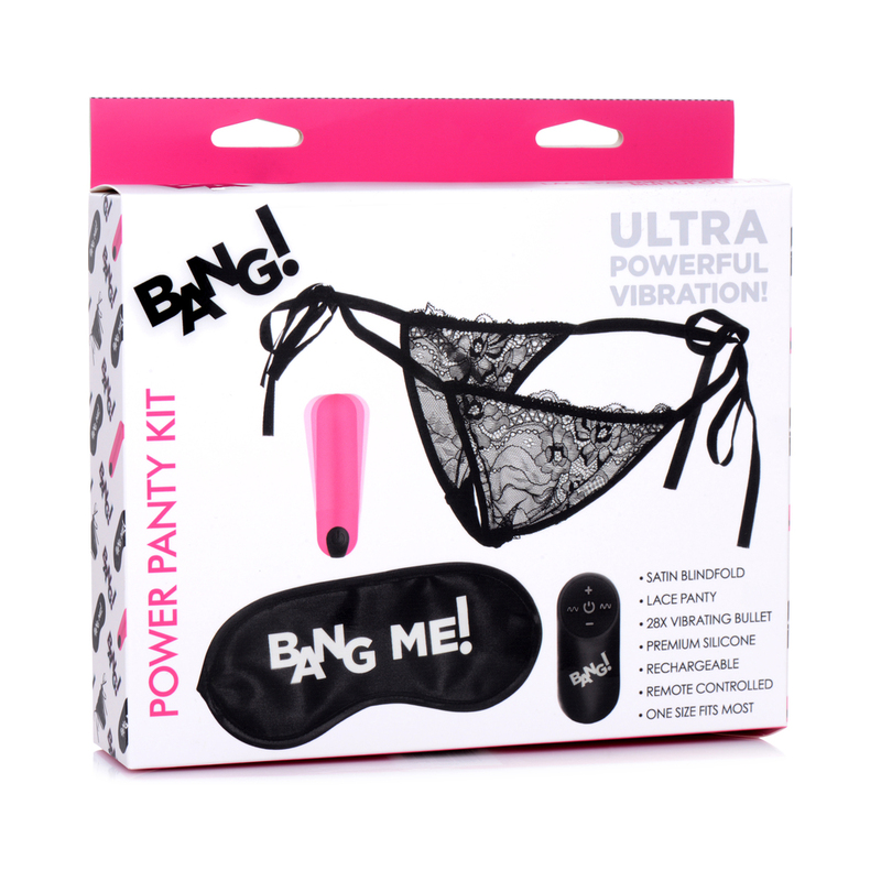 BANG! Power Panty Lace 3pc Kit Pink