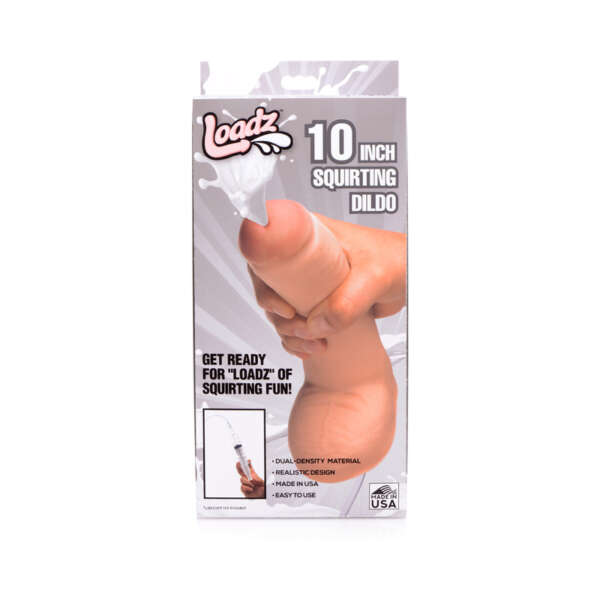 Loadz Loadz Dual Density SquirtCock 10in