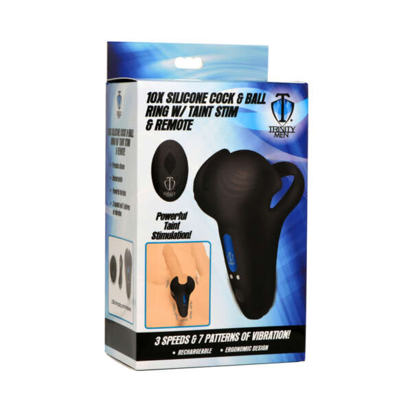 Trinity Men Sili C&B Ring Taint Stim RC