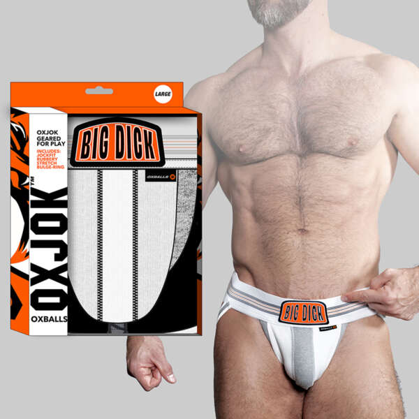 Oxballs Bulger Pumper-Sack Jock White XL
