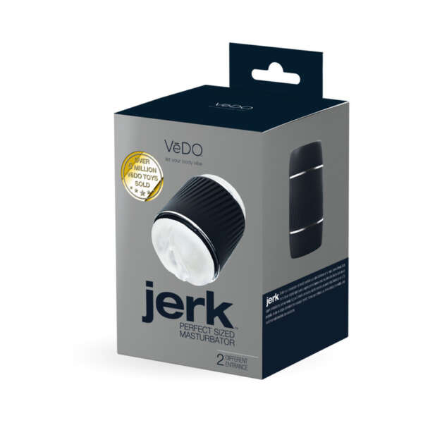 Vedo Jerk Masturbation Sleeve Black/Clea