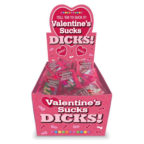 Valentine's Sucks Dicks 100-Pack Display