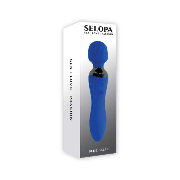 Selopa Blue Belle Rechargeabl Wand&VibBl