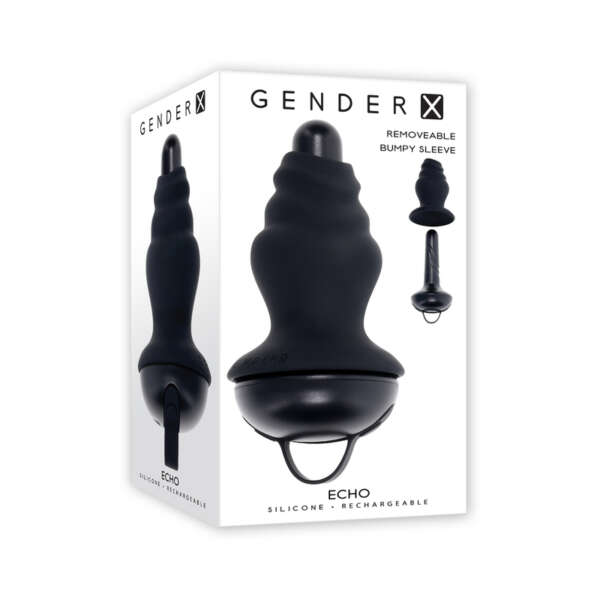 GX Echo Rechargeable Vib Sheathed Bk