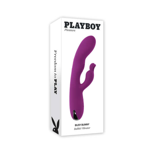 PB Busy Bunny Rechargea Dual Stim Vib As