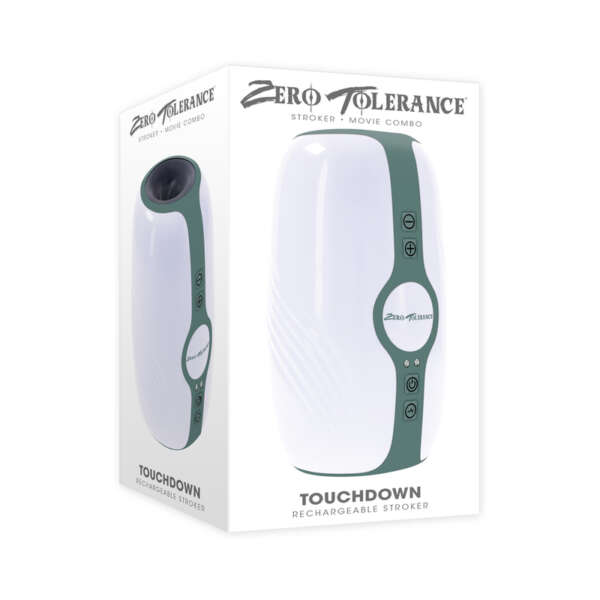 ZT Touchdown Recha VibTighten Stroker Wh